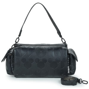 Donna Desigual BAG ALL MICKEY HABANA LONG Nero Borsetta Donna