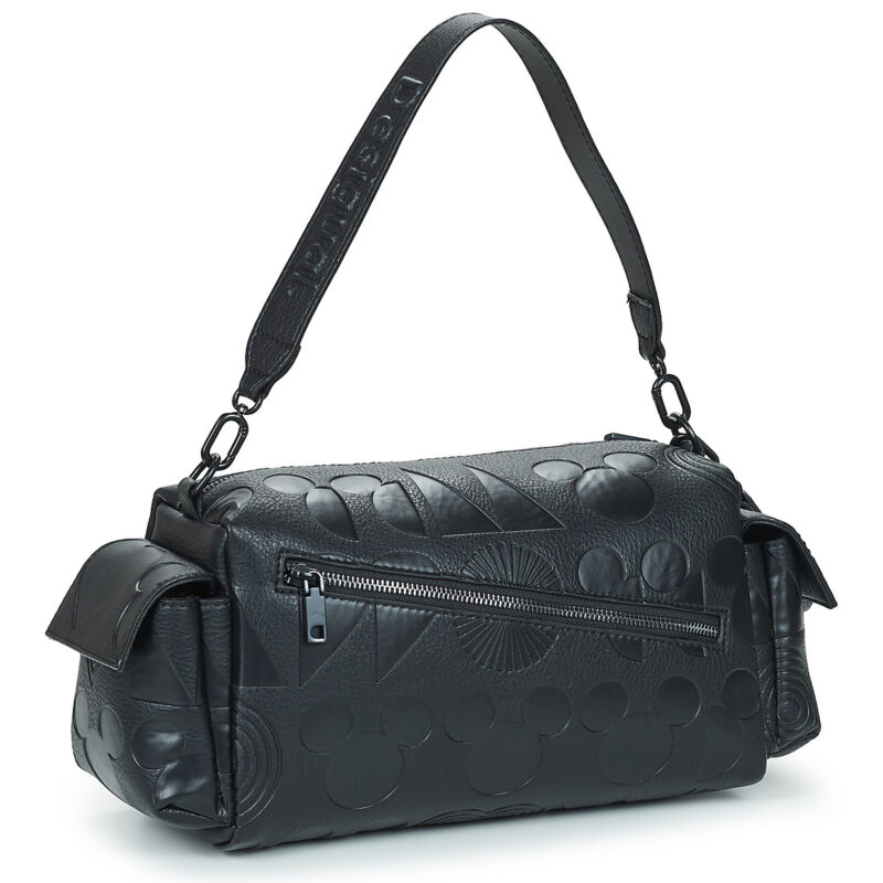 Donna Desigual BAG ALL MICKEY HABANA LONG Nero Borsetta Donna - 2