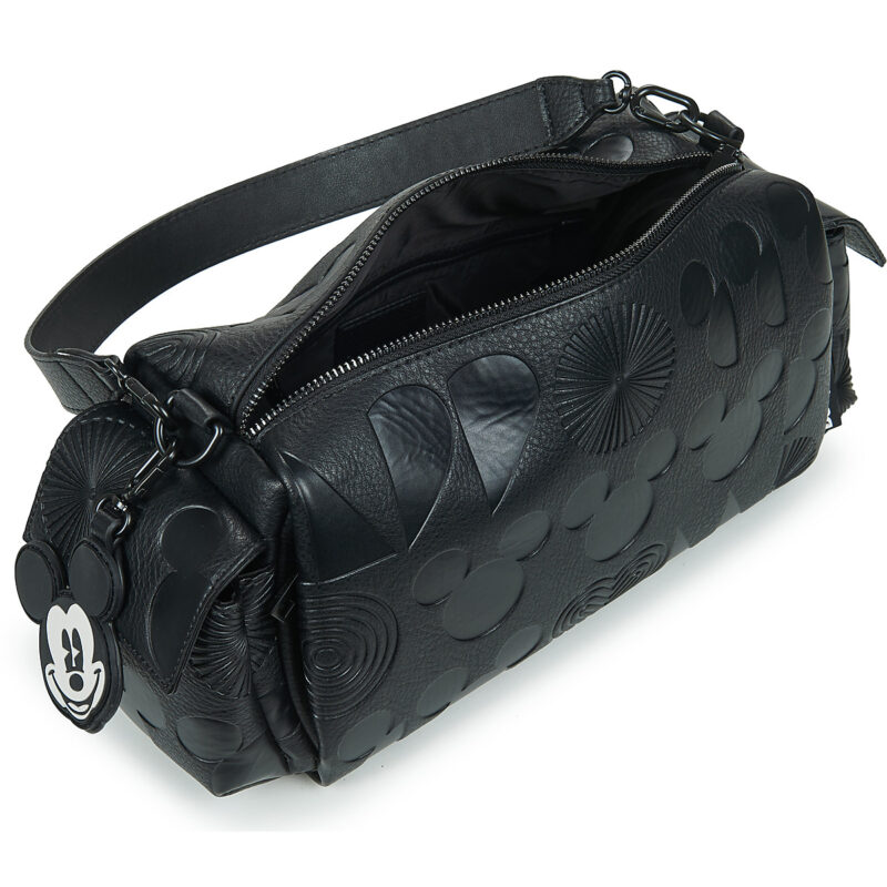 Donna Desigual BAG ALL MICKEY HABANA LONG Nero Borsetta Donna - 5