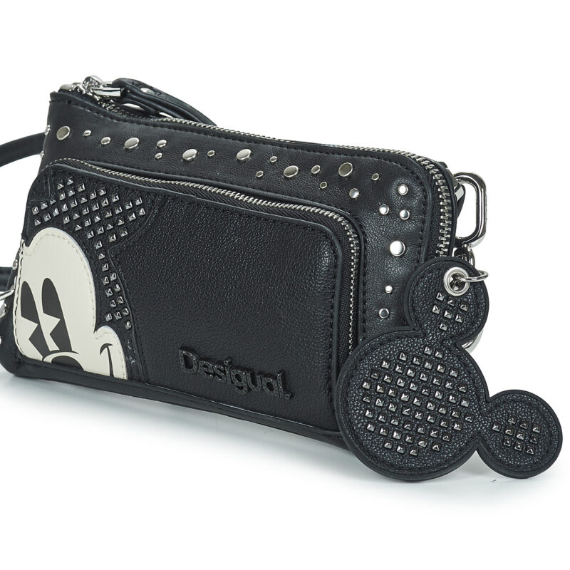 Desigual MONE MICKEY STUDSTYLE LISA Nero Borse Shopping Donna - 4
