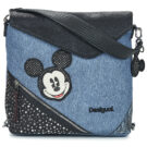 Donna Desigual BACK MICKEY DENIM EDGE JERSEY MAXI PU Blu Zaino Donna - 1