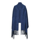 Sciarpa Desigual SCARF COLORED POCKETS Blu Sciarpe Donna - 1
