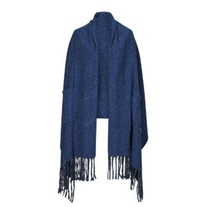 Sciarpa  Desigual  SCARF COLORED POCKETS  Blu -  Sciarpe Donna