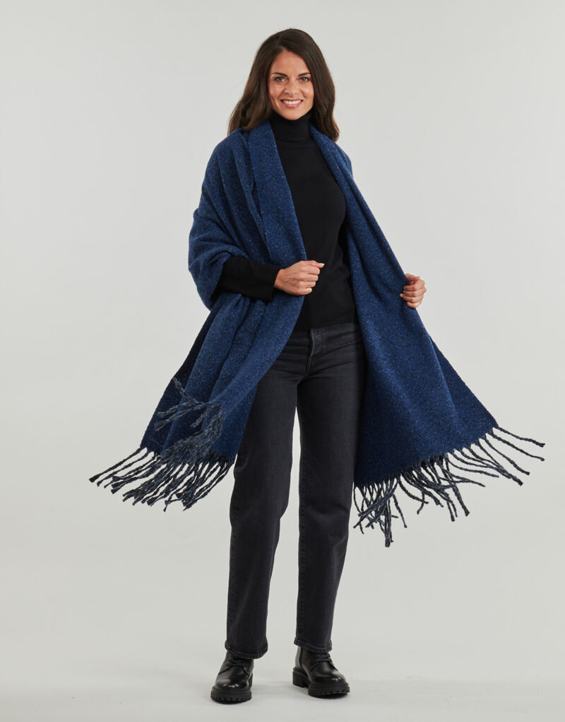 Sciarpa Desigual SCARF COLORED POCKETS Blu Sciarpe Donna - 2