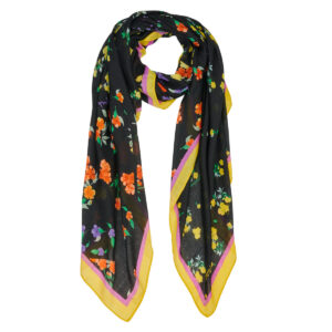 Sciarpa  Desigual  FOU MIXED FLOWERS RECTANGLE  Multicolore -  Sciarpe Donna