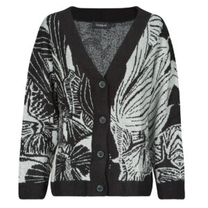 Gilet / Cardigan  Desigual  JERS HALIFAX  Nero -  Gilet / Cardigan Donna