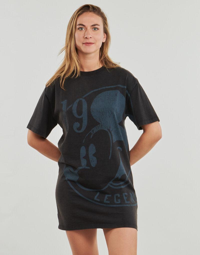 Abito corto Desigual VEST 19-MICKEY Nero Abiti corti Donna - 2