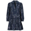Abito corto Desigual VEST LOUISVILLE Marine Abiti corti Donna