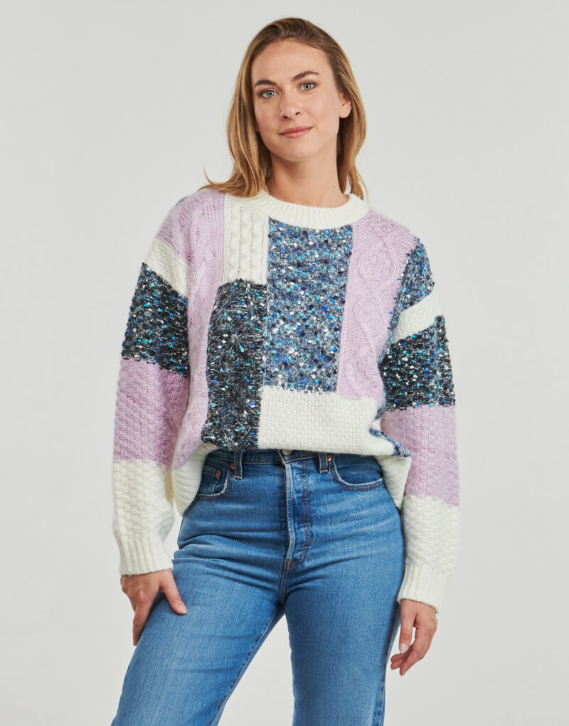 Maglione Desigual JERS EDMONTON Multicolore Maglioni Donna - 2