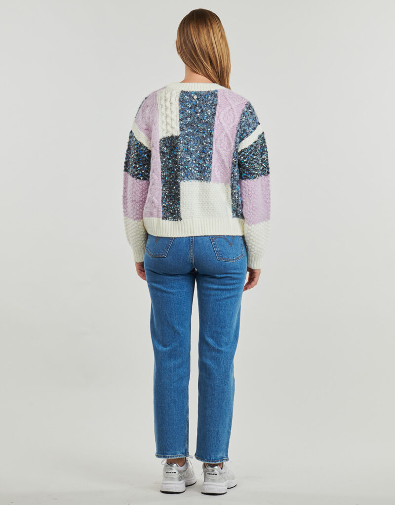 Maglione Desigual JERS EDMONTON Multicolore Maglioni Donna - 4