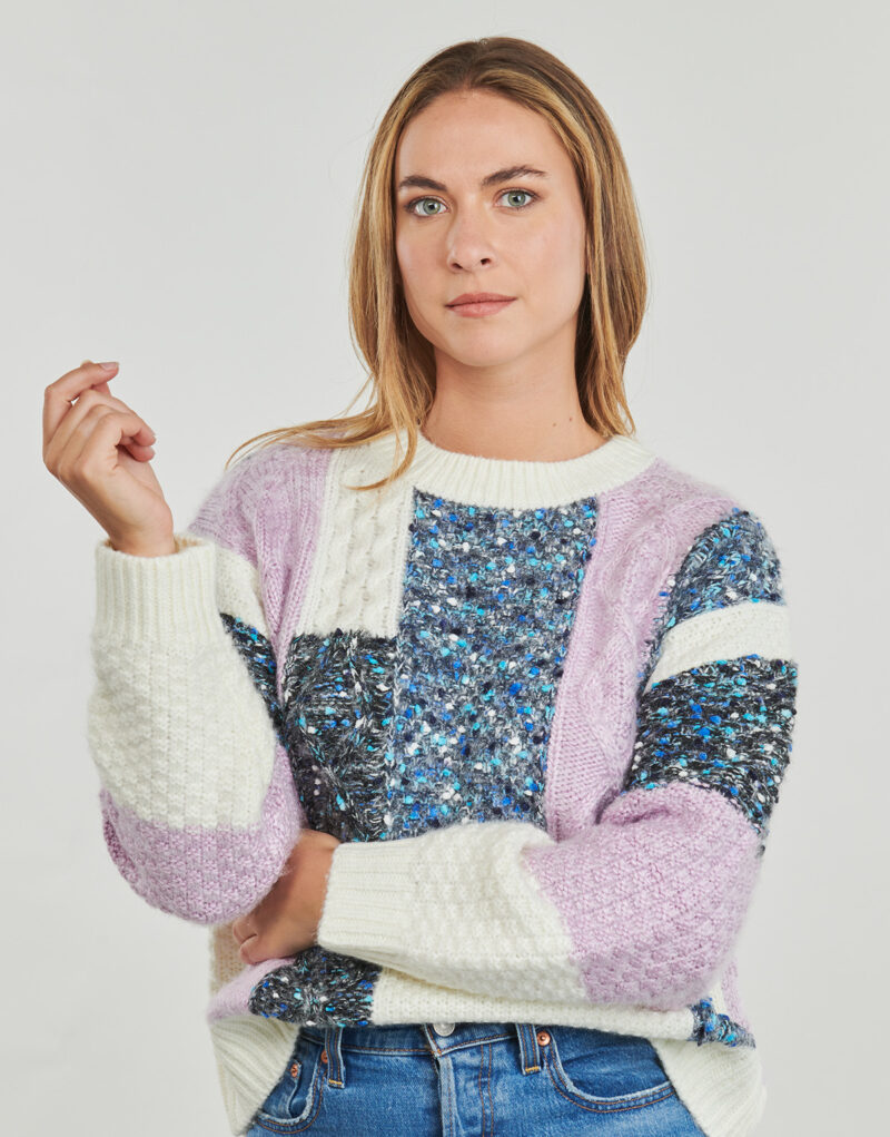 Maglione Desigual JERS EDMONTON Multicolore Maglioni Donna - 5