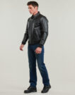 Giacca in pelle Schott LC 5100 RIB Nero Giacche in pelle Uomo - 3
