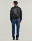 Giacca in pelle Schott LC 5100 RIB Nero Giacche in pelle Uomo - 4