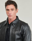Giacca in pelle Schott LC 5100 RIB Nero Giacche in pelle Uomo - 5