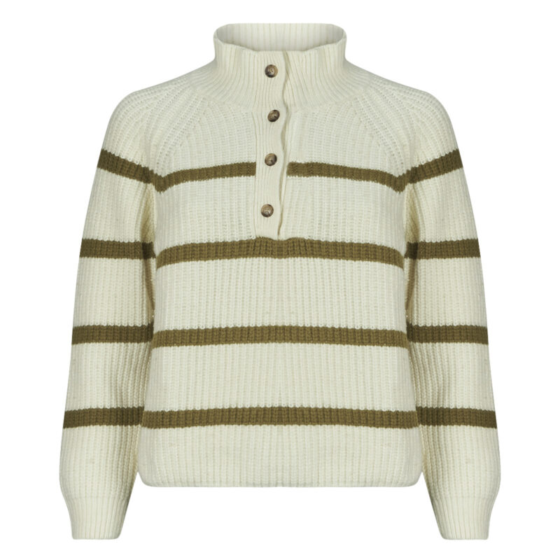 Pullover Armor Lux PULL CAMIONNEUR Wei&szlig;e Damenpullover - 1