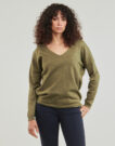 Pull  Les Petites Bombes Pulls kaki pour femmes ALYSSON - 2