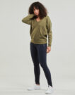 Pull  Les Petites Bombes Pulls kaki pour femmes ALYSSON - 3