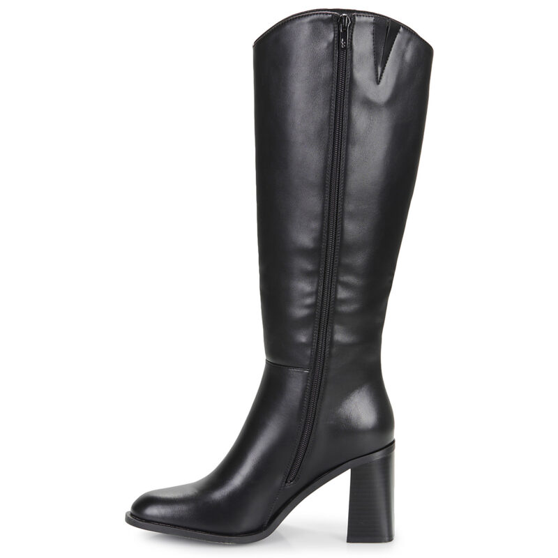 Les Petites Bombes JEANNE Negro Botas de tac&oacute;n Mujer - 4