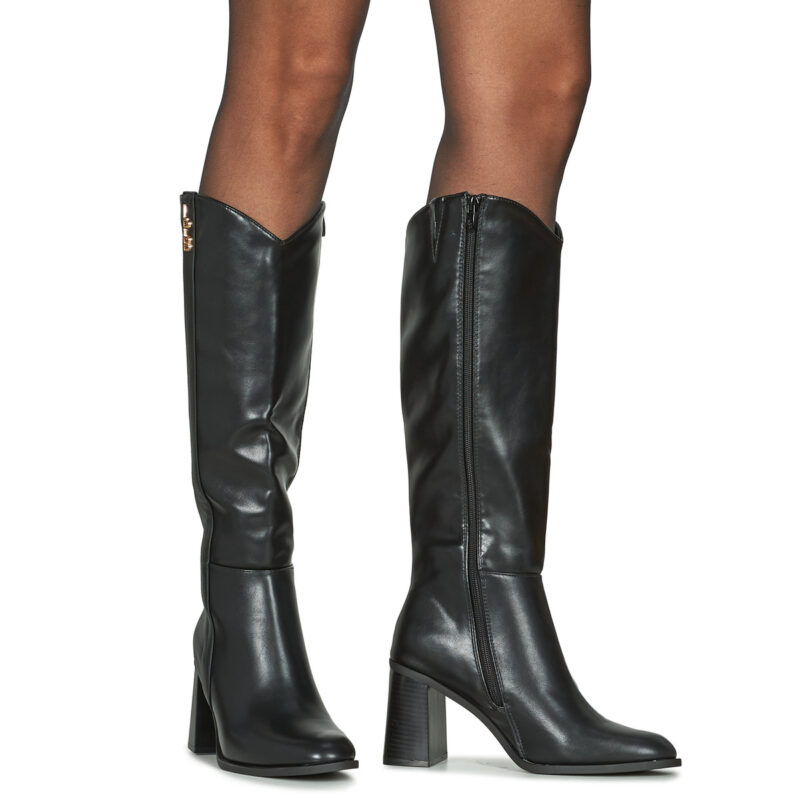 Les Petites Bombes JEANNE Negro Botas de tac&oacute;n Mujer - 8