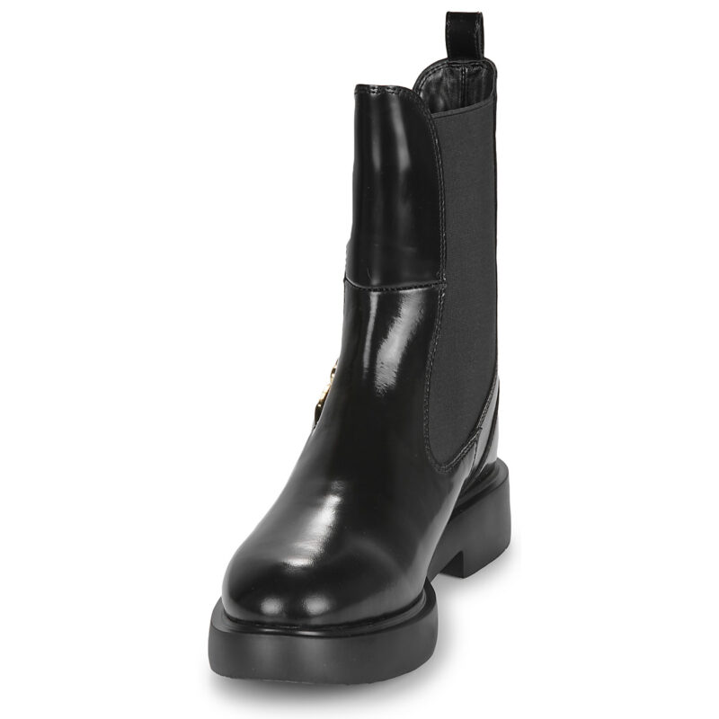 Love Moschino NEW CITY LOVE ANKLE BOOT Nero Stivaletti Donna - 3