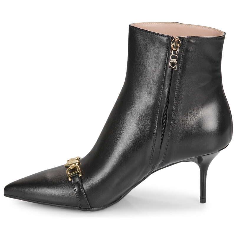 Love Moschino LOVE CHAIN-STRAP Nero Stivaletti Donna - 4