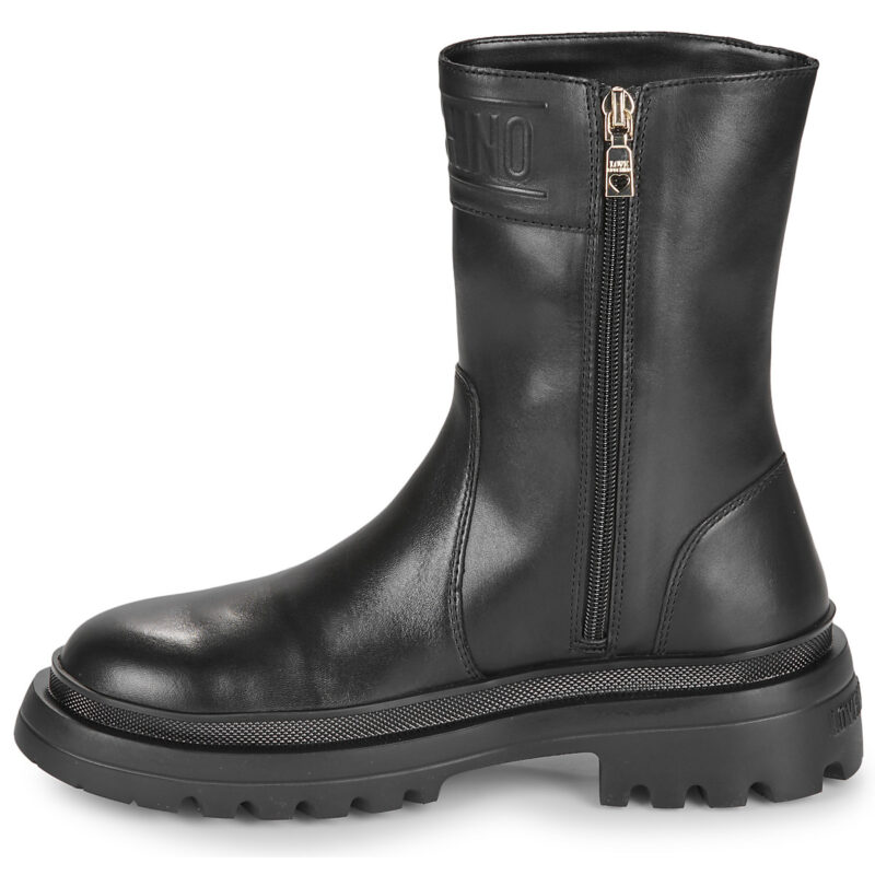 Love Moschino HER LOVE ANKLE BOOT Nero Stivaletti Donna - 4