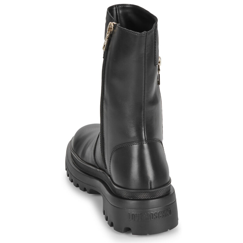 Love Moschino HER LOVE ANKLE BOOT Nero Stivaletti Donna - 5