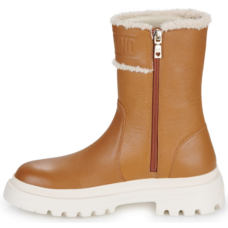 Love Moschino HER LOVE ANKLE BOOT Marrone Stivaletti Donna - 4