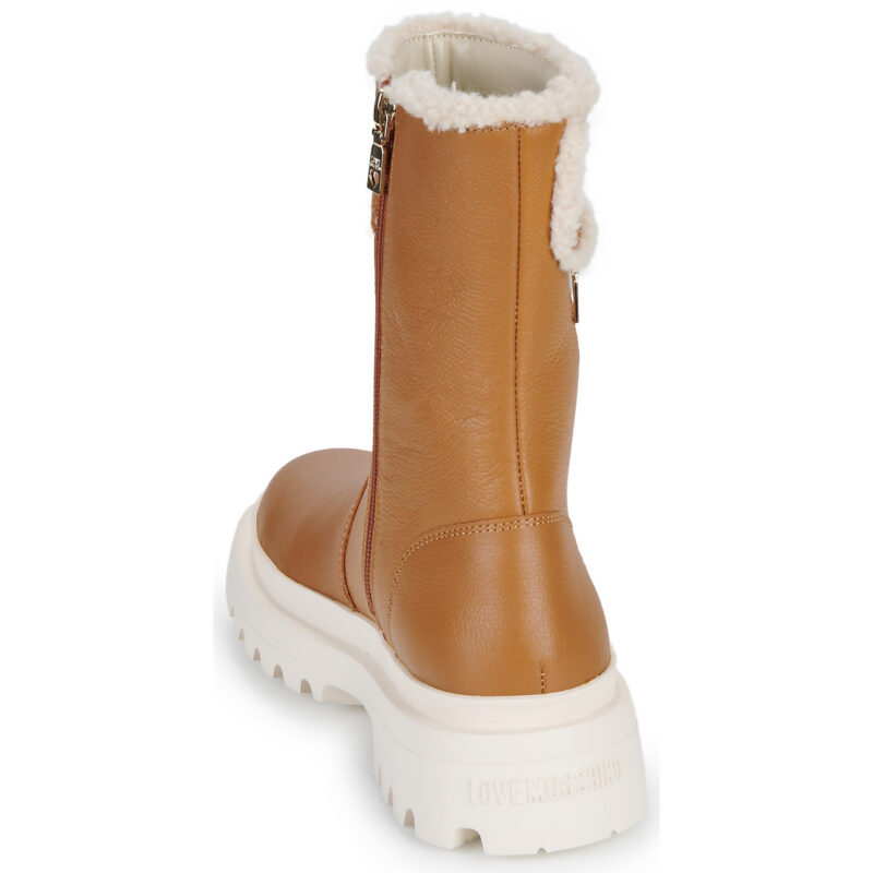 Love Moschino HER LOVE ANKLE BOOT Marrone Stivaletti Donna - 5