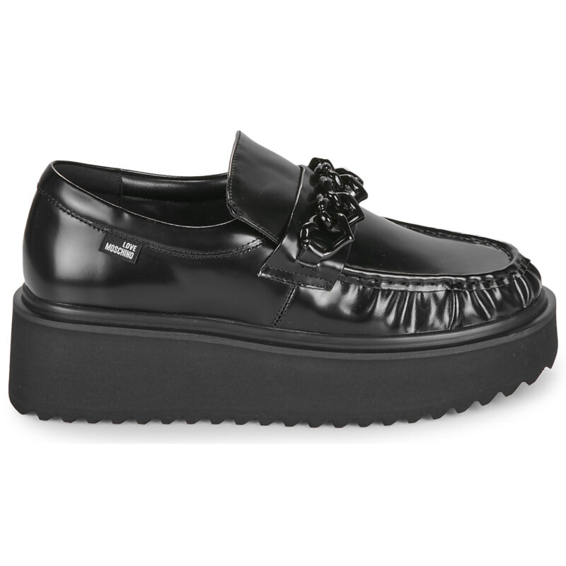 Love Moschino PLATFORM POWER Nero Mocassini Donna - 2