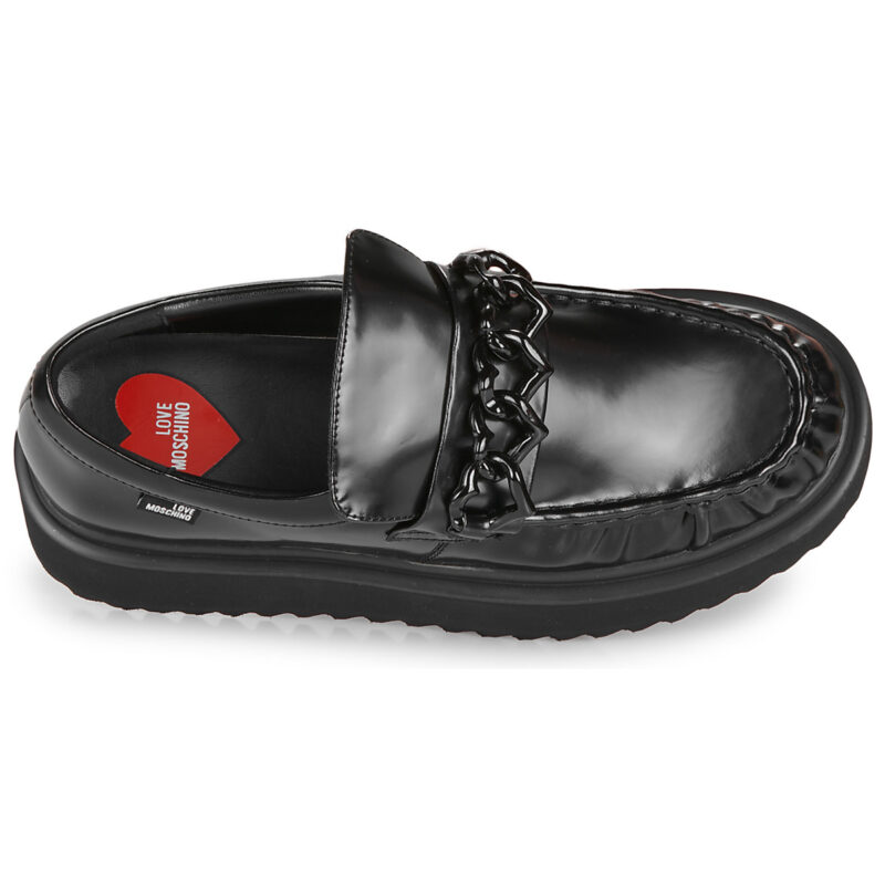 Love Moschino PLATFORM POWER Nero Mocassini Donna - 6