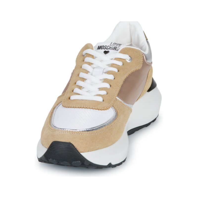 Love Moschino SPEED LOVE Mehrfarbige Low-Sneaker f&uuml;r Damen &ndash; Gr&ouml;&szlig;e 3