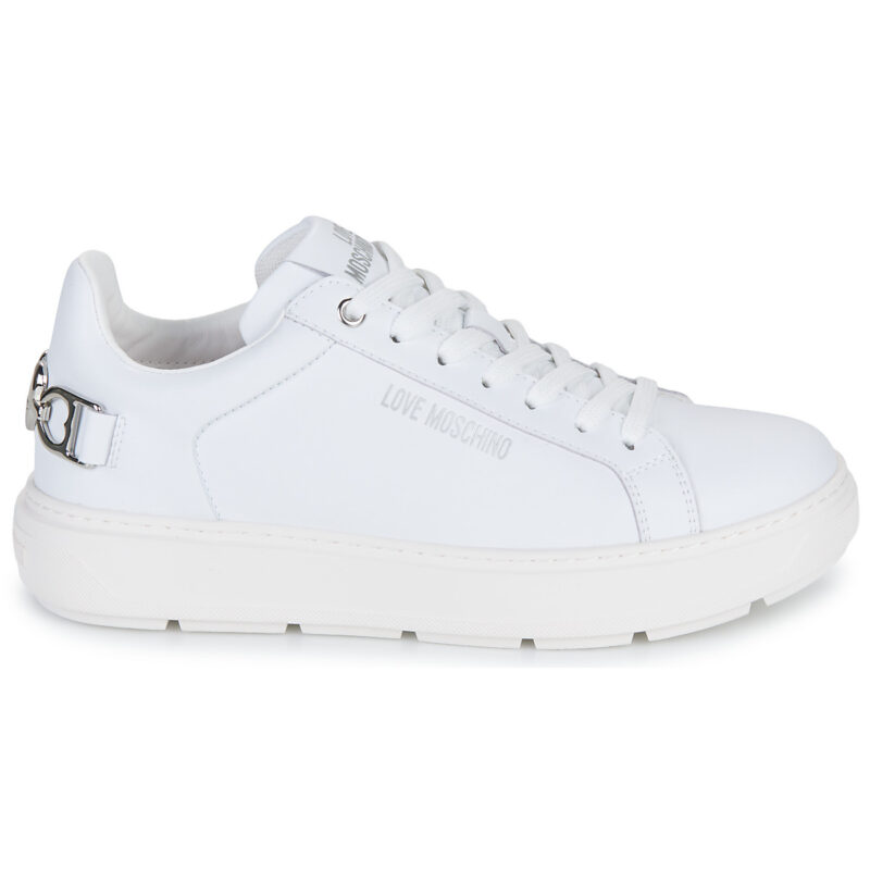 Love Moschino LOVE CHAIN-STRAP SNEAKER Bianco Sneakers basse Donna - 2