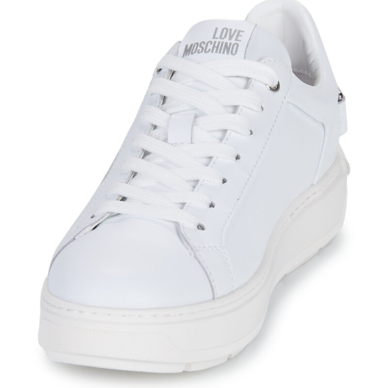 Love Moschino LOVE CHAIN-STRAP SNEAKER Bianco Sneakers basse Donna - 3
