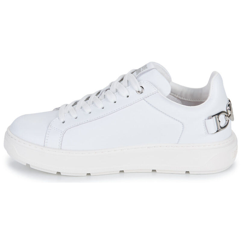 Love Moschino LOVE CHAIN-STRAP SNEAKER Bianco Sneakers basse Donna - 4