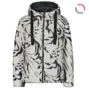 Piumino  Guess  EMELIE REVERSIBLE PUFFER  Nero -   Piumini Donna