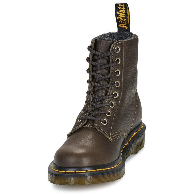 Dr. Martens  1460 DMS OLIVE GRIZZLY  Marrone -  Stivaletti Uomo - 3