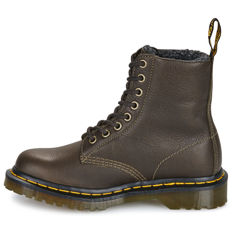 Dr. Martens  1460 DMS OLIVE GRIZZLY  Marrone -  Stivaletti Uomo - 4