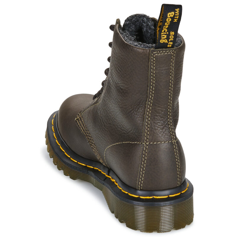 Dr. Martens  1460 DMS OLIVE GRIZZLY  Marrone -  Stivaletti Uomo - 5