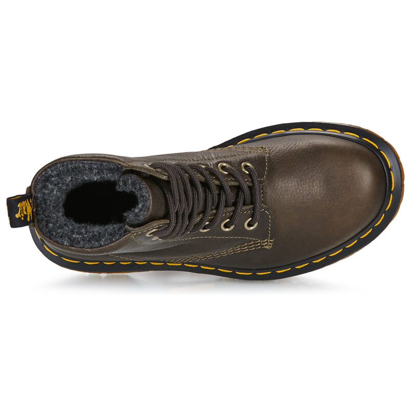 Dr. Martens  1460 DMS OLIVE GRIZZLY  Marrone -  Stivaletti Uomo - 6