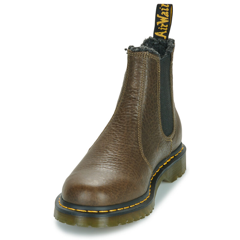 Dr. Martens 2976 DMS OLIVE GRIZZLY Marrone Stivaletti Uomo - 3
