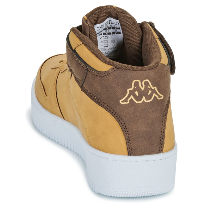 Kappa LOGO MASERTA 4 MD Marrone Sneakers alte Uomo - 5