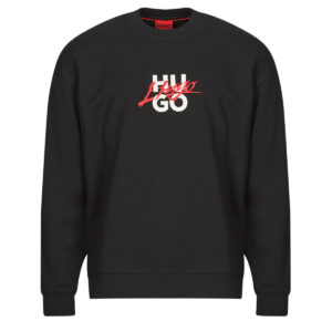 Felpe  HUGO  Dlogonty  Nero -  Felpe Abbigliamento Uomo