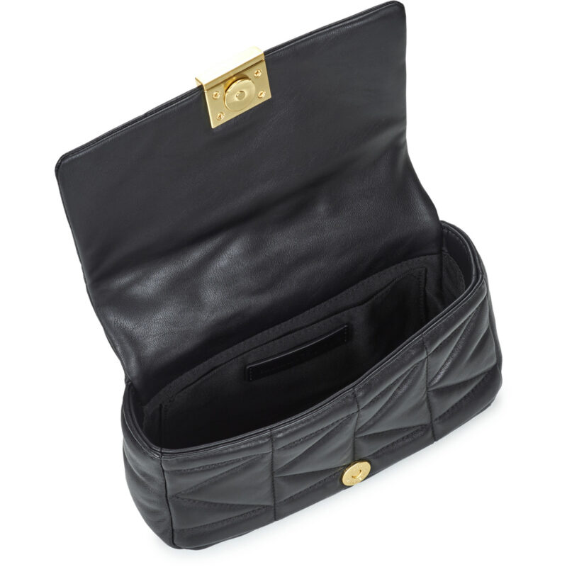 Karl Lagerfeld K/KUILT SM CROSSBODY Nero Borsa a tracolla Donna - 5