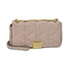Karl Lagerfeld K/KUILT SP SM CROSSBODY NUBUCK Beige Bolsa de bandolera Mujer