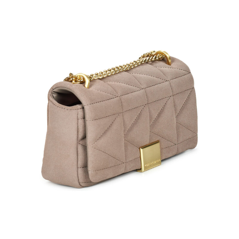Karl Lagerfeld K/KUILT SP SM CROSSBODY NUBUCK Beige Borsa a tracolla Donna - 2
