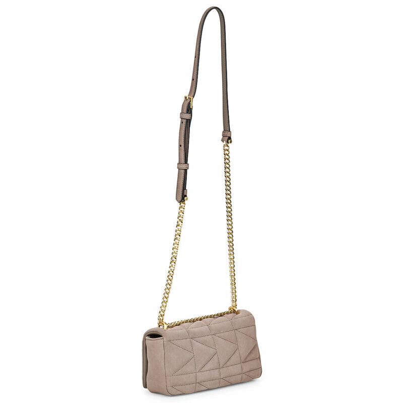 Karl Lagerfeld K/KUILT SP SM CROSSBODY NUBUCK Beige Borsa a tracolla Donna - 3