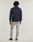 Sweatshirts Gant REG SHIELD FULL ZIP SWEAT Blaues Herren-Sweatshirt - 4