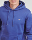 Felpe mit Cappuccio Gant REG SHIELD HOODIE Blu Felpe con cappuccio Herren - 5