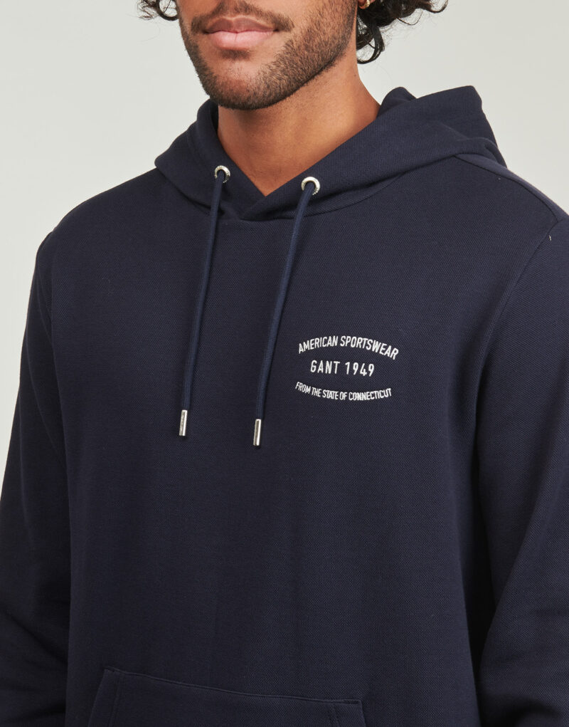 Felpe mit Cappuccio Gant SMALL GRAPHIC SWEAT HOODIE Marine Felpe con cappuccio Herren - 5